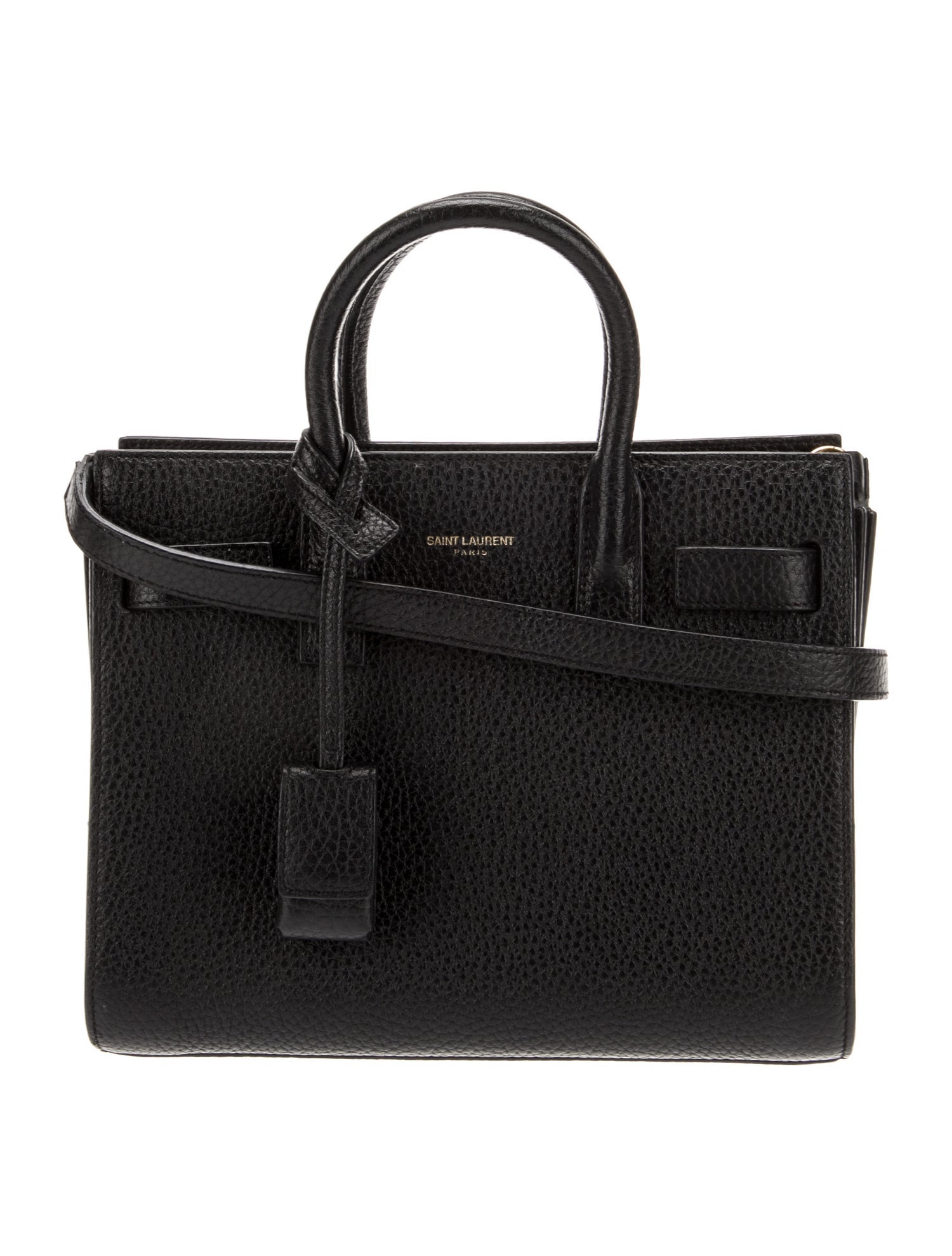 Saint Laurent Leather Sac De Jour Nano