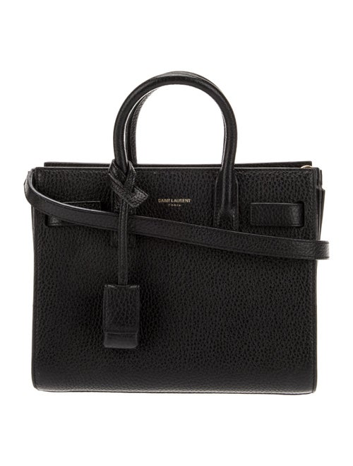 Saint Laurent Leather Sac De Jour Nano