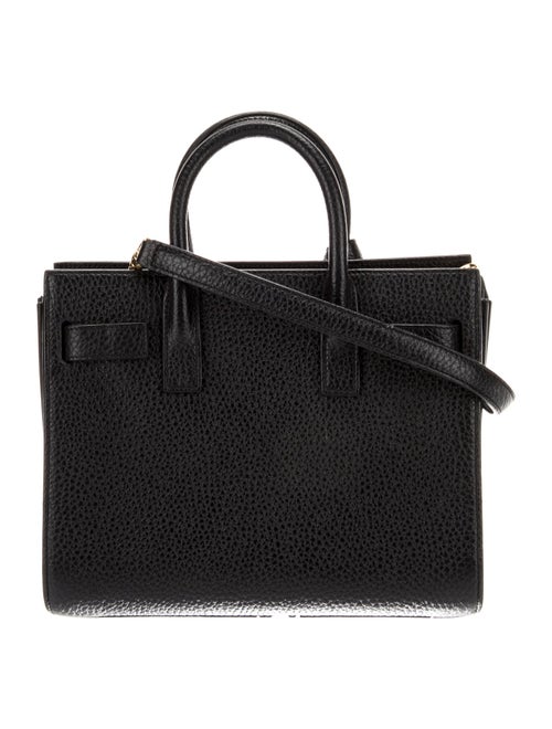 Saint Laurent Leather Sac De Jour Nano