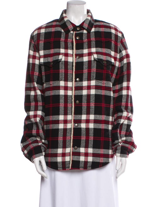 Saint Laurent Plaid Print Jacket
