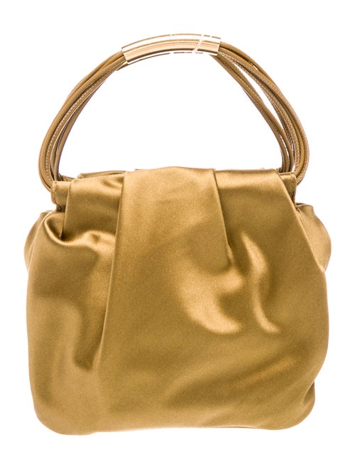 Saint Laurent Satin Shoulder Bag