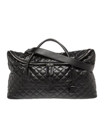 Saint Laurent Quilted Quilted Weekender 2023