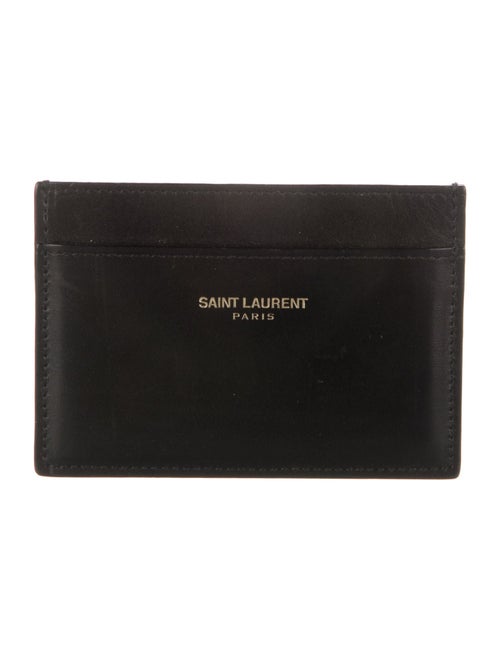 Saint Laurent Leather Card Holder