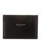 Saint Laurent Leather Card Holder