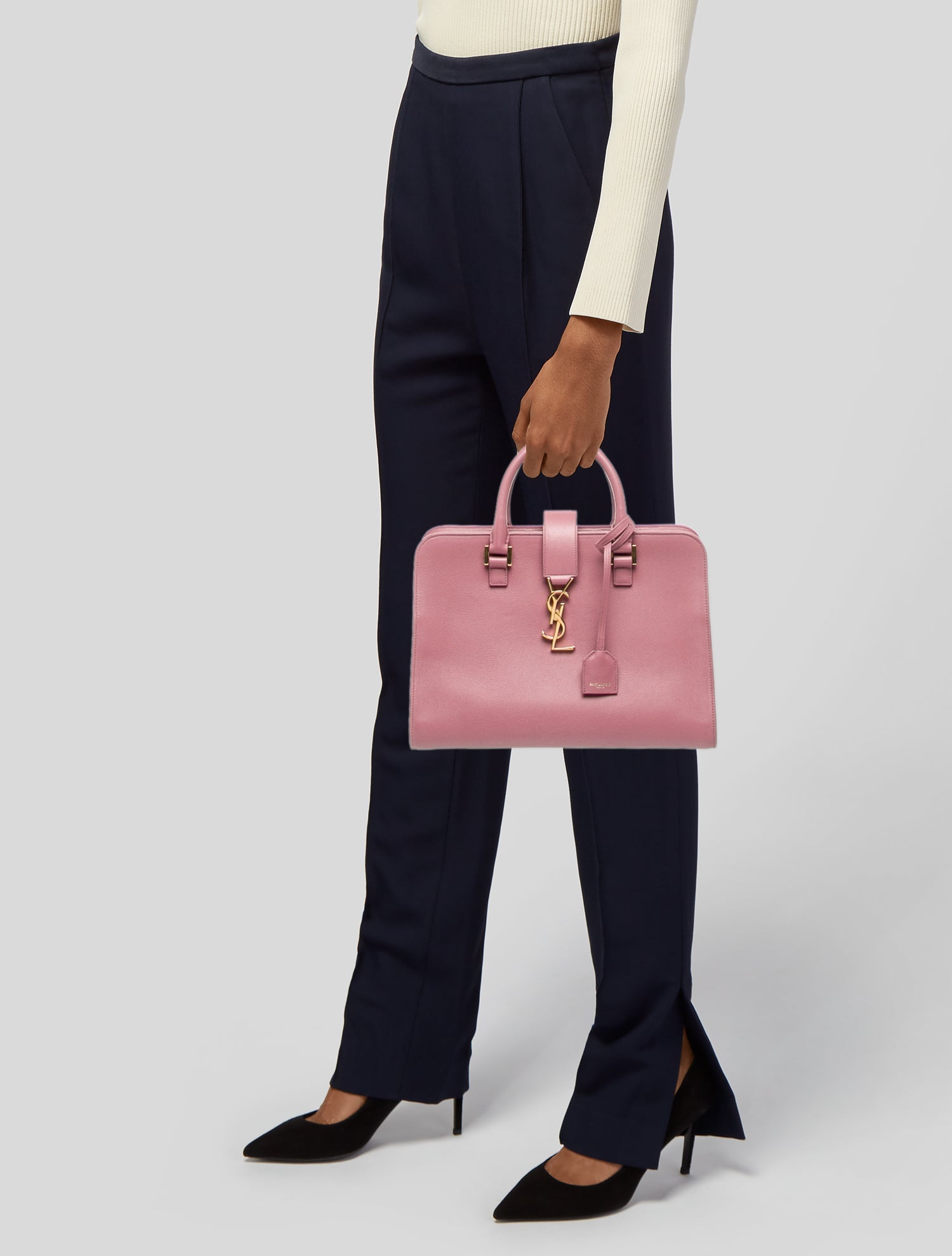 Saint Laurent Signature Monogram Cabas Small