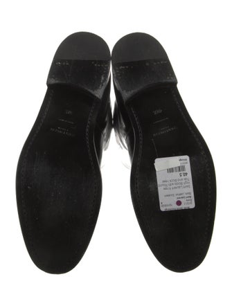 Saint Laurent Patent Leather Riding Boots