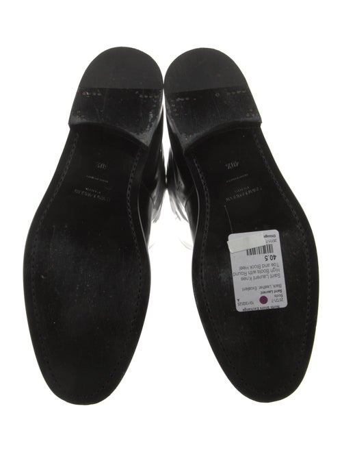 Saint Laurent Patent Leather Riding Boots