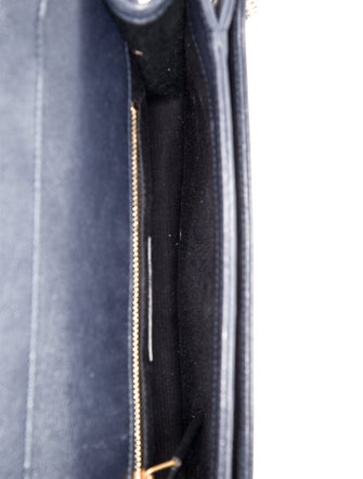 Saint Laurent Quilted Messenger Bag