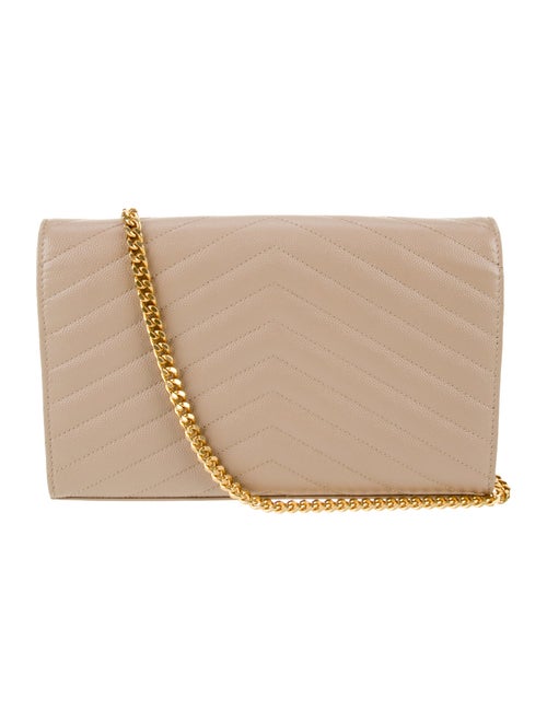 Saint Laurent Chevron Clutch