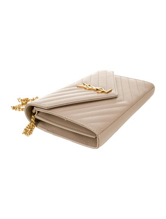 Saint Laurent Chevron Clutch
