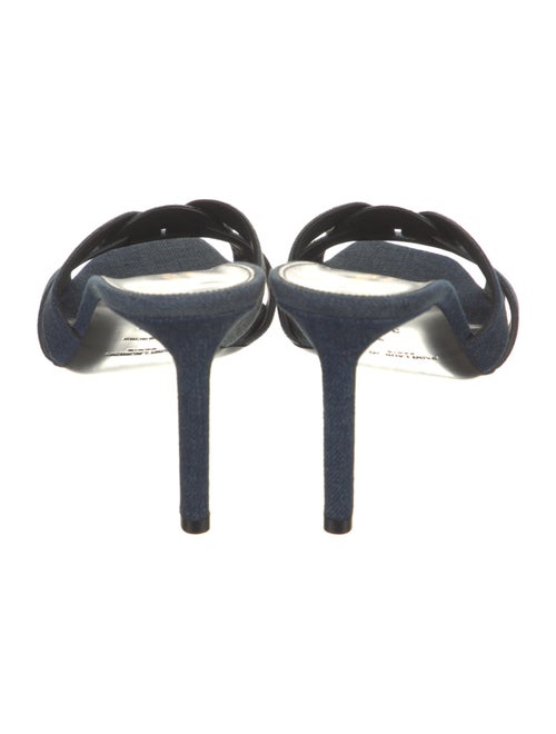 Saint Laurent Denim Slides