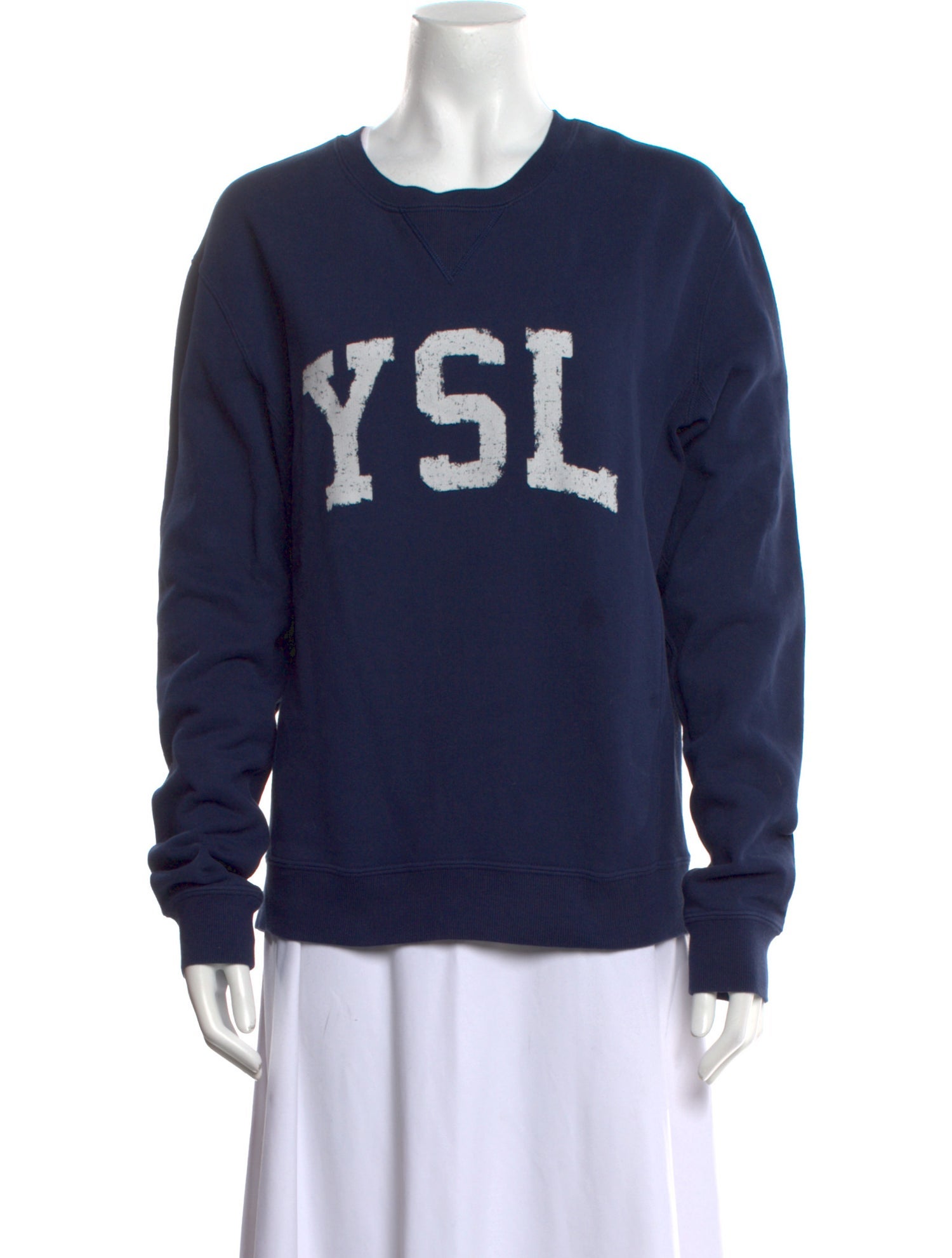 Saint Laurent 2021 Graphic Print Sweater