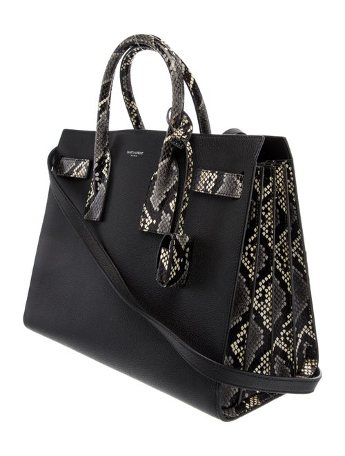 Saint Laurent Leather Sac De Jour Baby