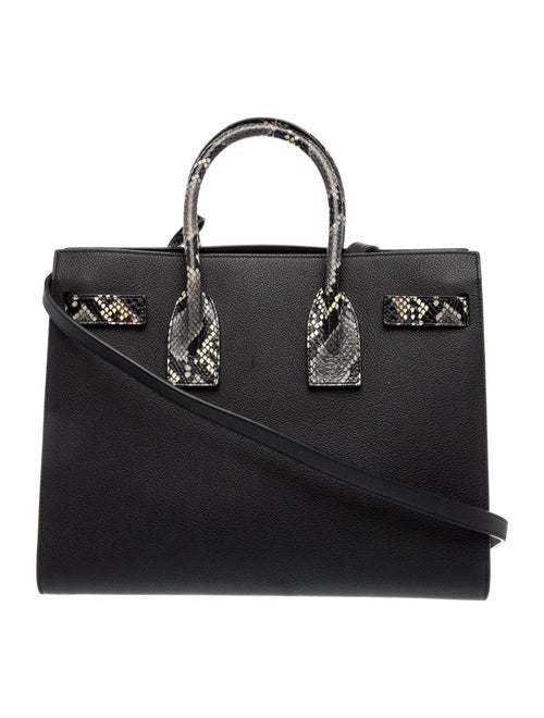 Saint Laurent Leather Sac De Jour Baby