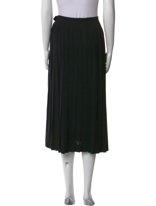 Saint Laurent Wool Midi Length Skirt