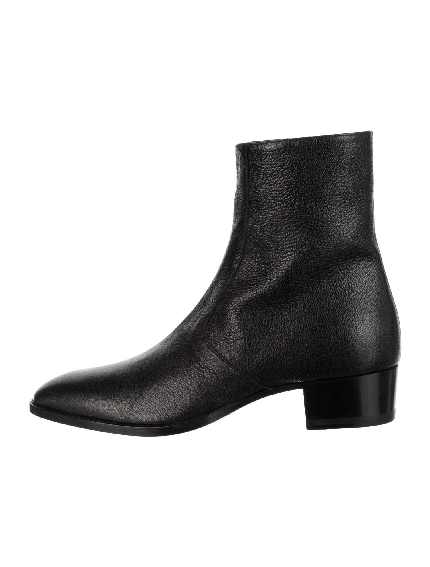 Saint Laurent Leather Boots