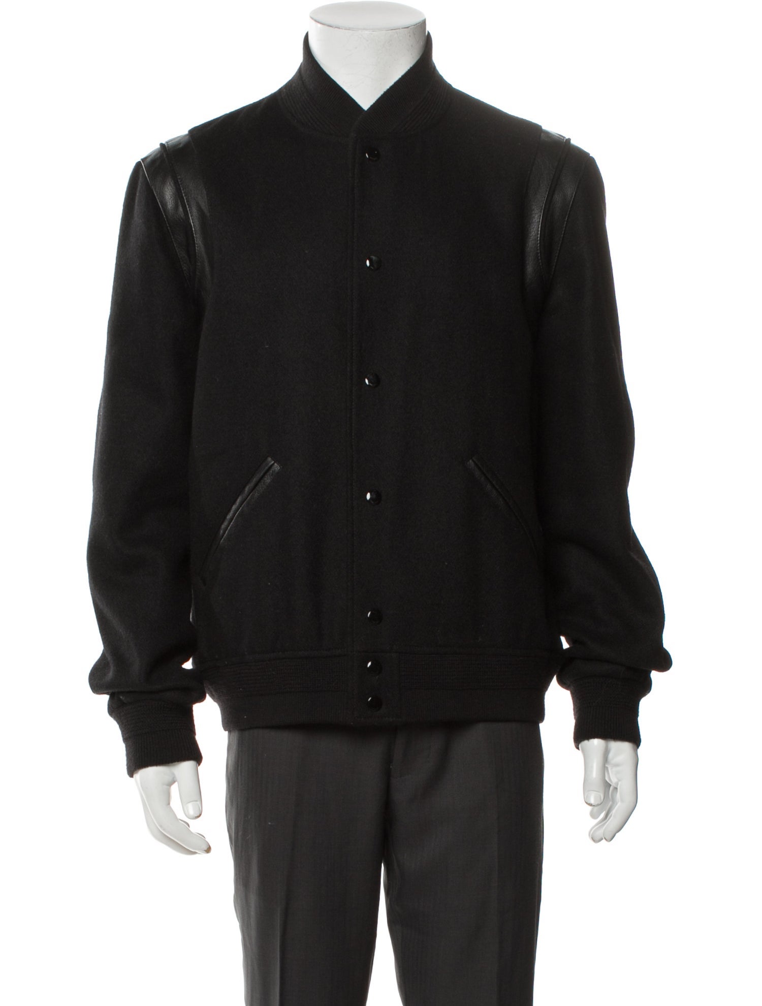 Saint Laurent 2021 Wool Bomber Jacket