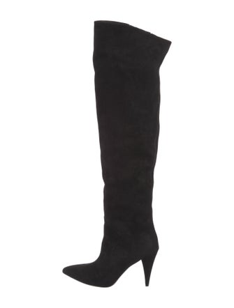 Saint Laurent Suede Boots