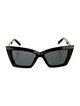Saint Laurent Cat-Eye Tinted Sunglasses