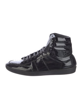 Saint Laurent Patent Leather Sneakers