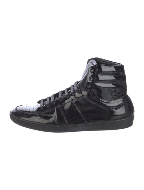 Saint Laurent Patent Leather Sneakers