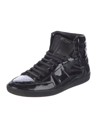 Saint Laurent Patent Leather Sneakers