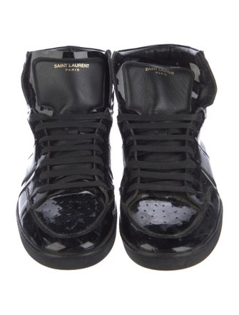 Saint Laurent Patent Leather Sneakers