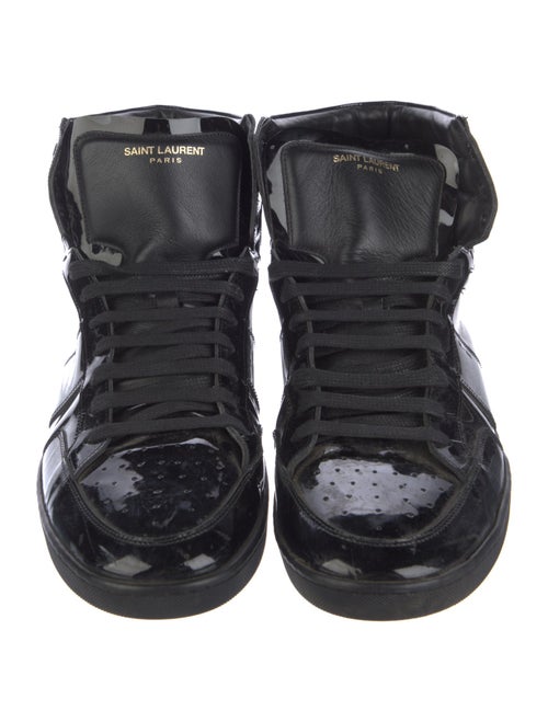 Saint Laurent Patent Leather Sneakers