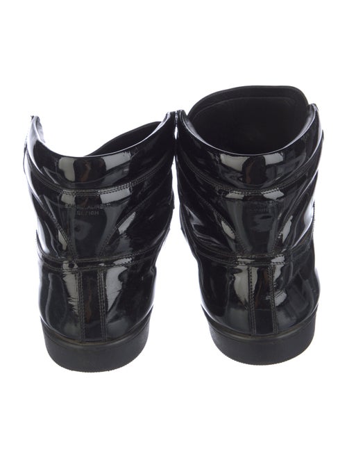 Saint Laurent Patent Leather Sneakers