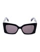 Saint Laurent Oversize Tinted Sunglasses