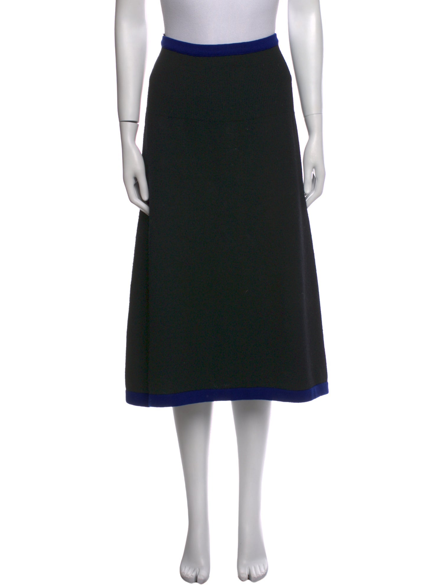 Yves Saint Laurent Rive Gauche Vintage Midi Length Skirt