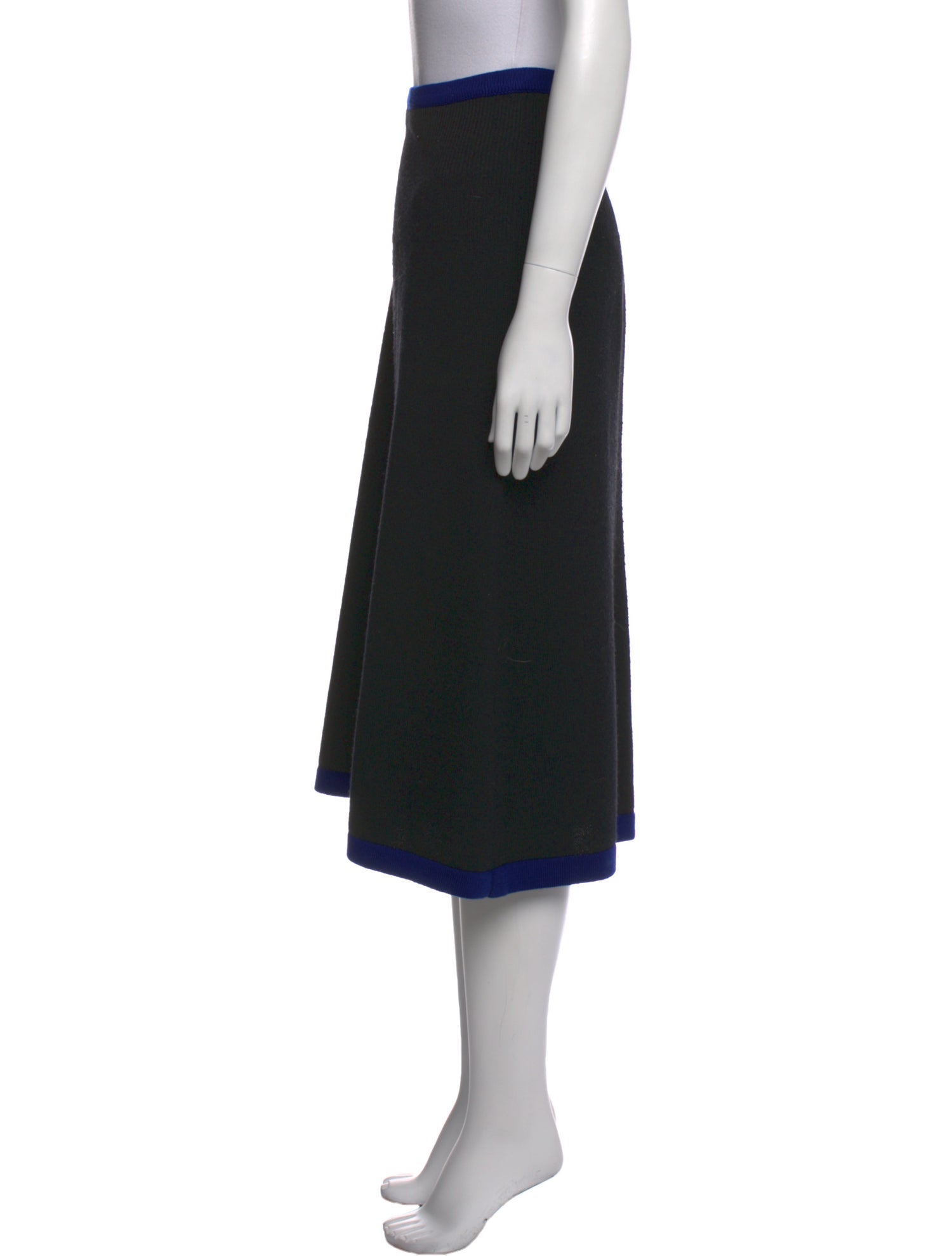 Yves Saint Laurent Rive Gauche Vintage Midi Length Skirt