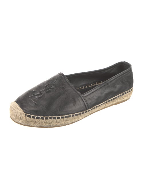 Saint Laurent Leather Espadrilles
