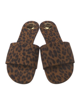 Saint Laurent Nylon Slides