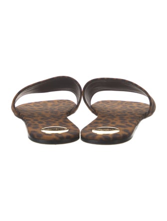 Saint Laurent Nylon Slides