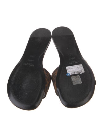 Saint Laurent Nylon Slides