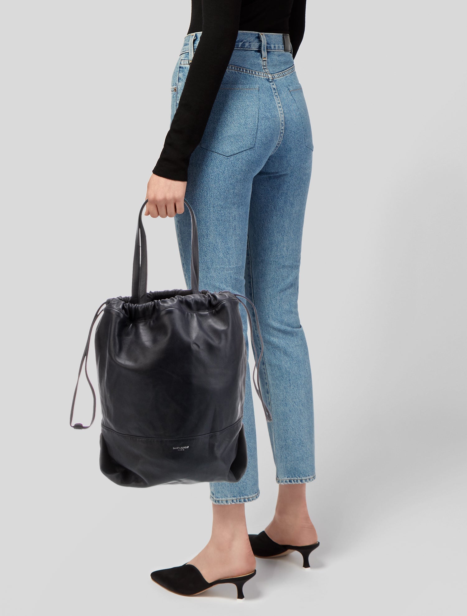 Saint Laurent Calfskin Teddy Large