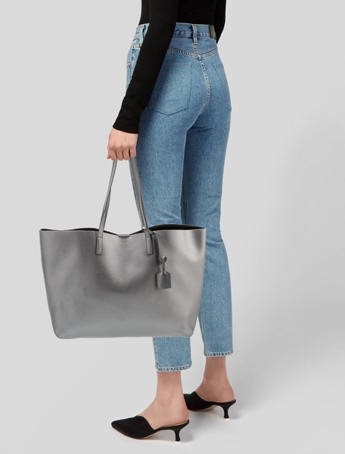Saint Laurent Leather Tote