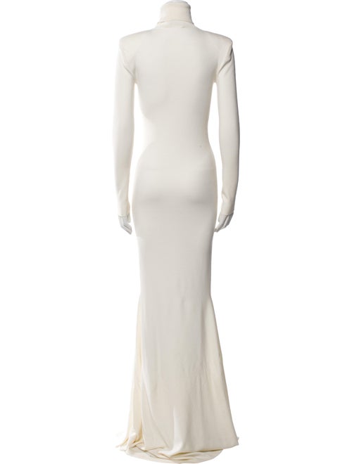 Saint Laurent Wool Long Dress