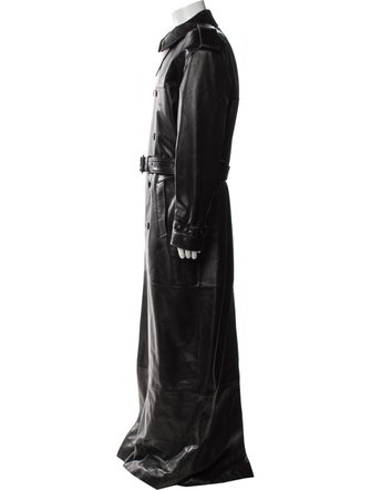 Saint Laurent 2023 Lambskin Trench Coat