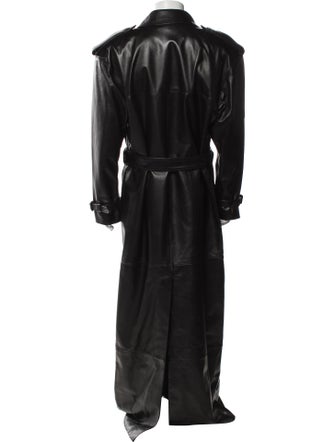 Saint Laurent 2023 Lambskin Trench Coat