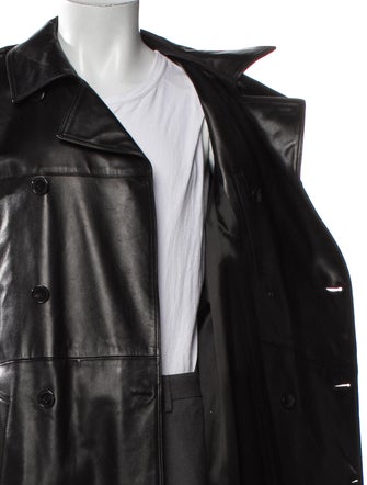 Saint Laurent 2023 Lambskin Trench Coat