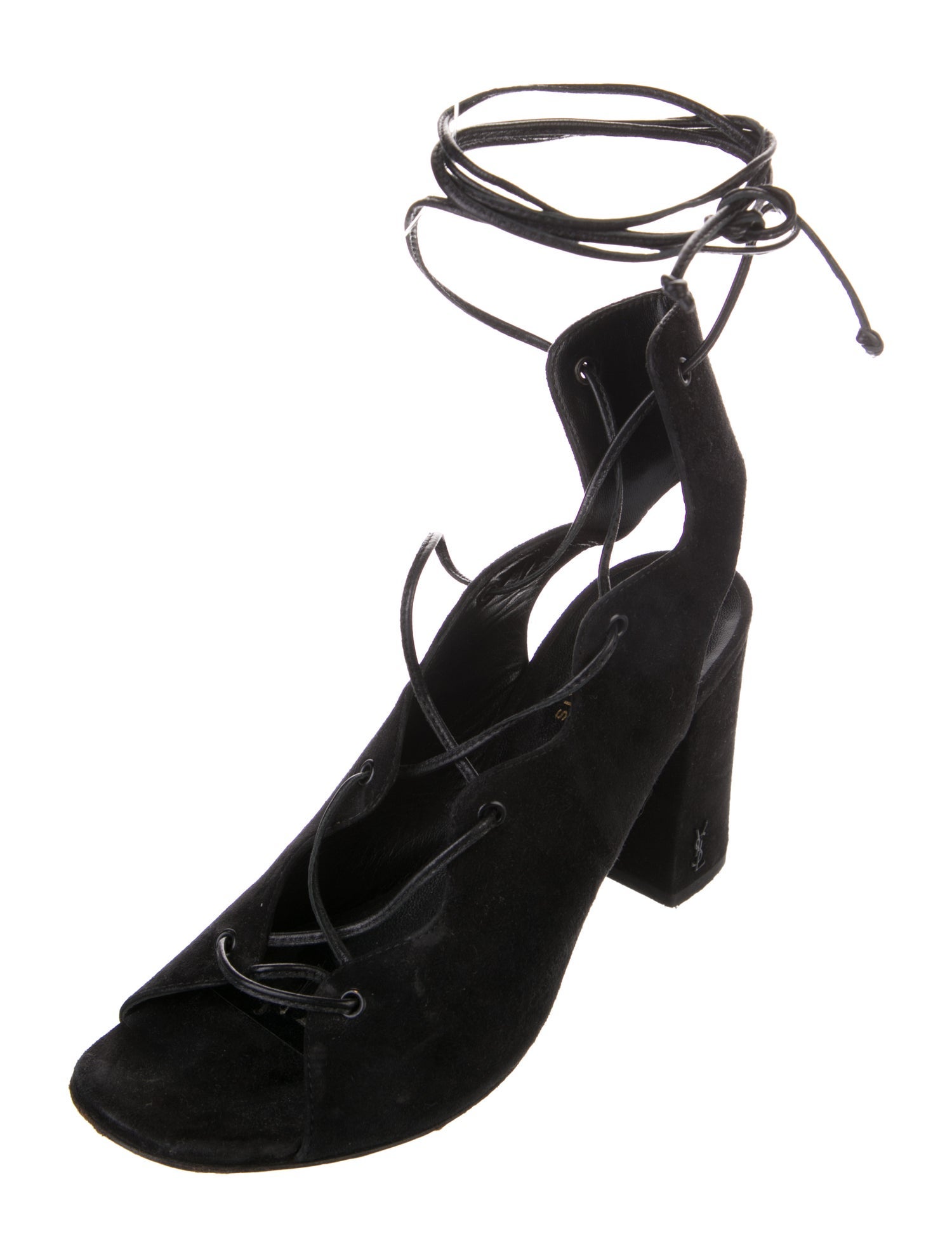 Saint Laurent Suede Sandals