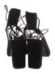 Saint Laurent Suede Sandals