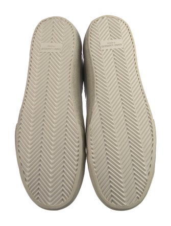 Saint Laurent Leather Printed Sneakers
