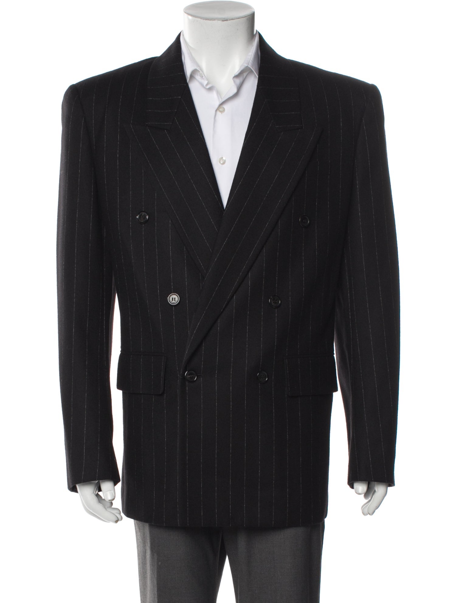 Saint Laurent 2023 Wool Peacoat w/ Tags