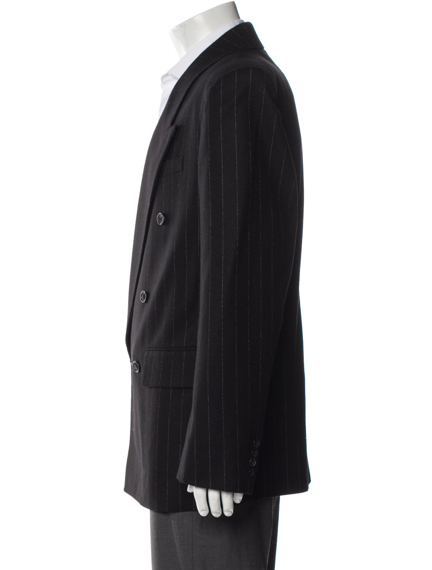 Saint Laurent 2023 Wool Peacoat w/ Tags