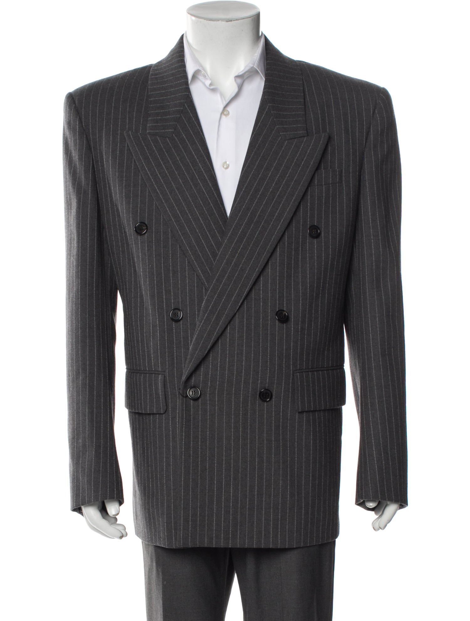 Saint Laurent 2023 Wool Peacoat w/ Tags