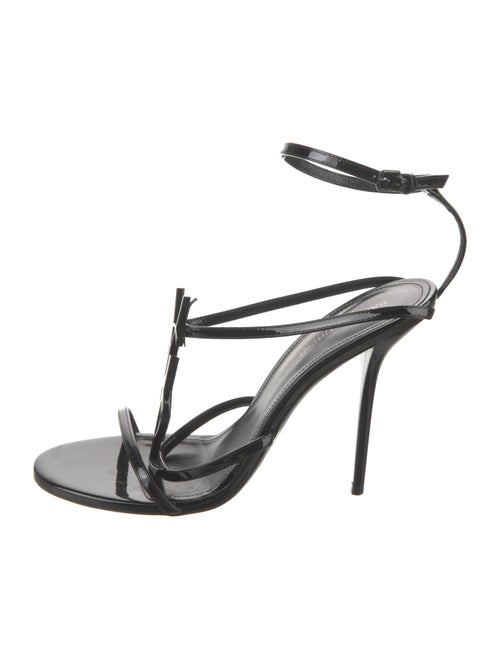 Saint Laurent Patent Leather Sandals