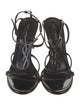 Saint Laurent Patent Leather Sandals